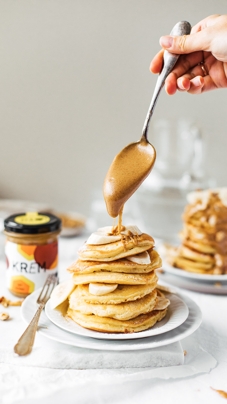 Pancakes mit Haselnuss-Krem | Kochen mit BioBalkan