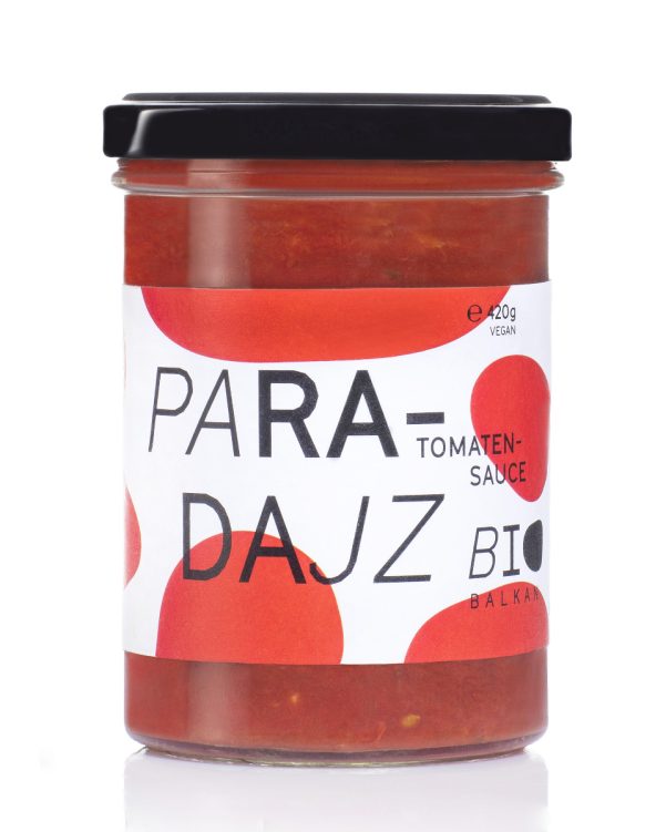 Paradajz, handgemachte Sauce aus besten Bio-Tomaten
